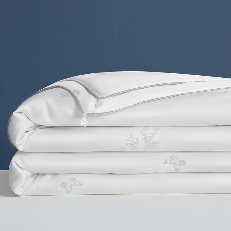 Quilt Cotton Summer - 100% Mulberry Silk Comforters Cotton Jacquard