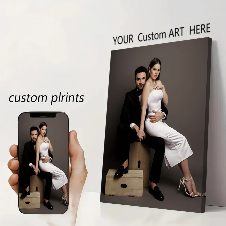 Custom Print Canvas Poster Ani - Home Textiles recension och pris
