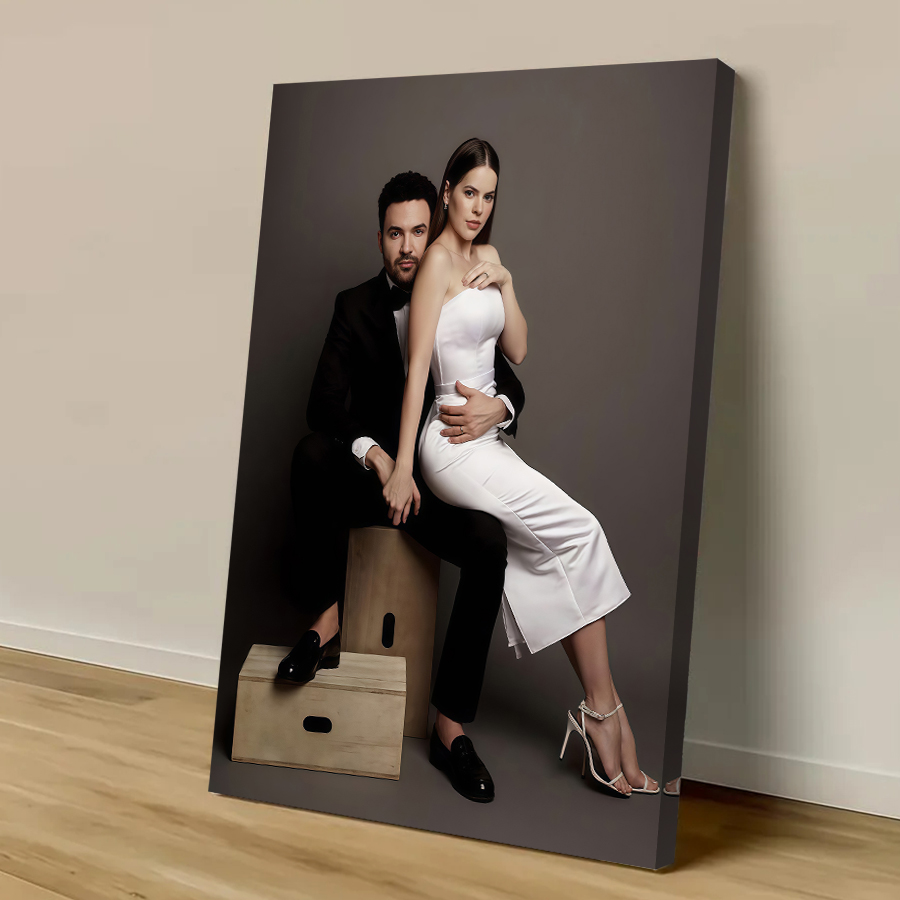 Custom Print Canvas Poster Ani - Home Textiles recension och pris