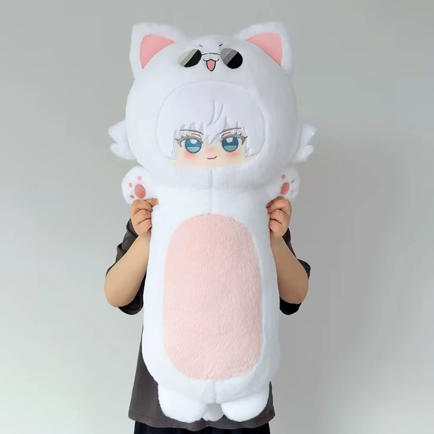 Soft Fluffy Jujutsu Kaisen Cat - Bolster Pillow Long recension och pris