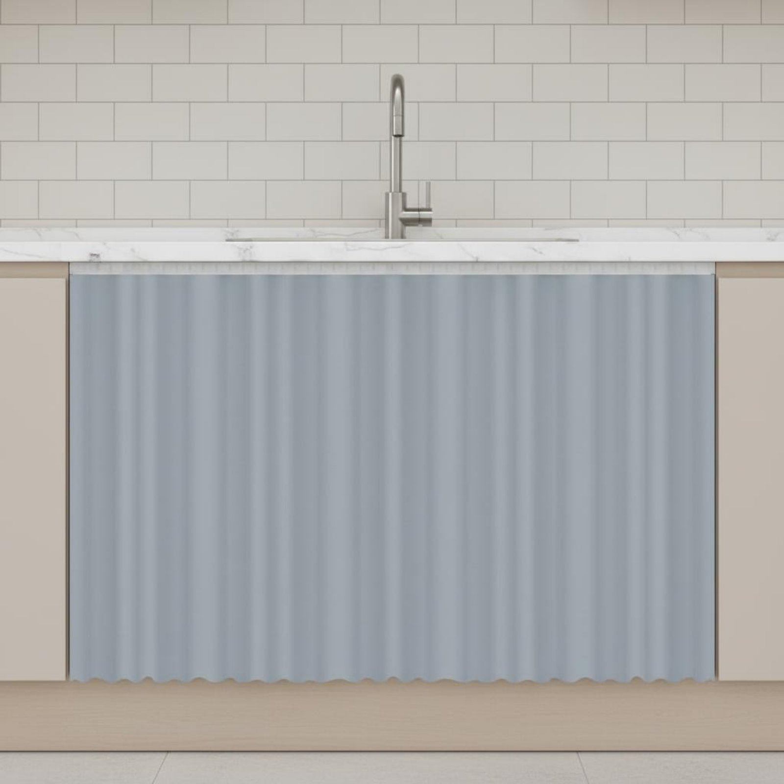 Hook and Loop Cabinet Curtain  - Home Textiles Design recension och pris
