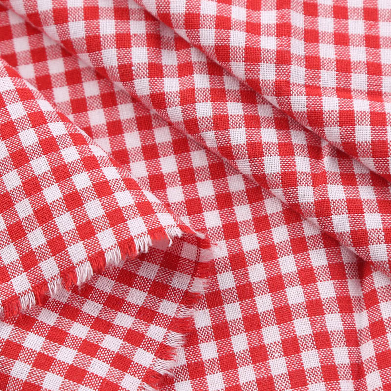 Cotton Polyester White Red Che - Quilt Cotton Summer recension och pris