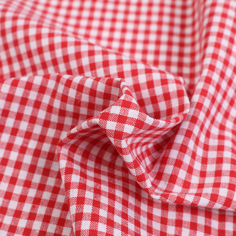 Cotton Polyester White Red Che - Quilt Cotton Summer recension och pris