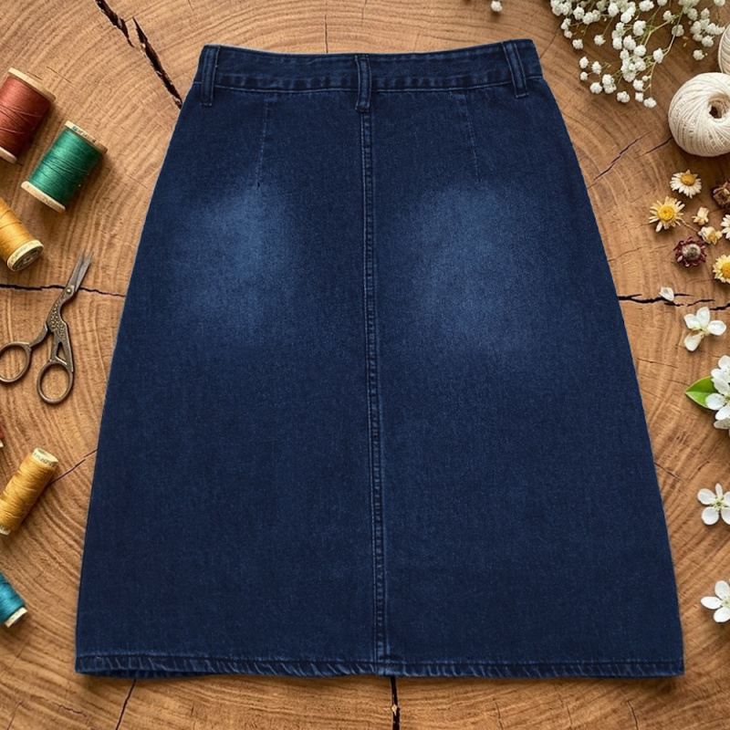 Women's High-Waisted Mid-Lengt - Quilt Cotton Summer recension och pris