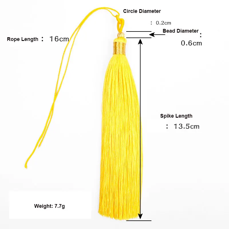 1PC 13CM Craft Tassels Silk Ha - Home Textiles Design recension och pris