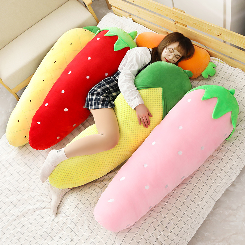 50/70/120CM Long Fruits Plush  - Bolster Pillow Long recension och pris