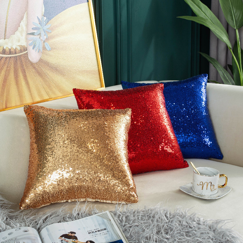 Sequin Solid Color Gradient Pi - Quality Home Textiles recension och pris
