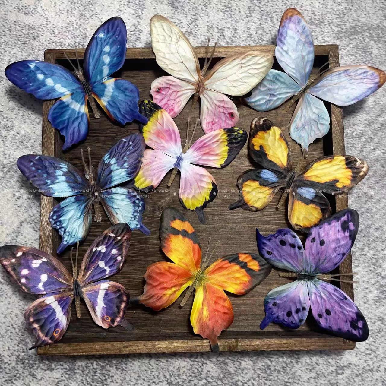 9Pcs Large Bionic Butterfly Ar - Home Textiles Design recension och pris