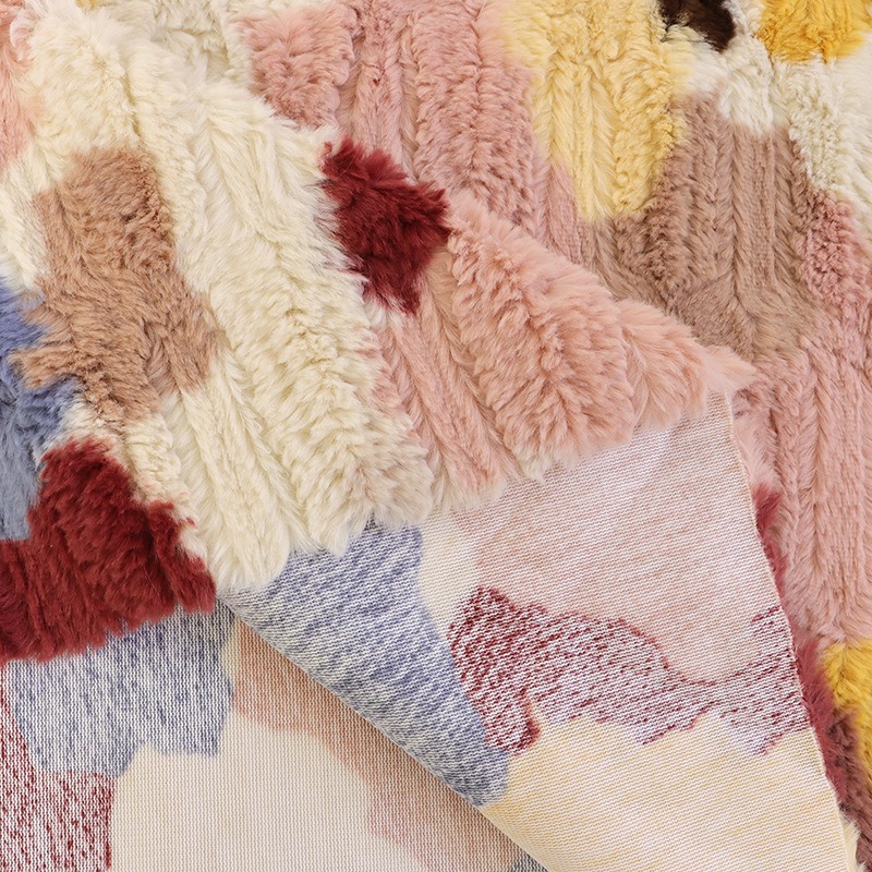 Jacquard Rabbit Fleece Brushed - Home Textiles Design recension och pris