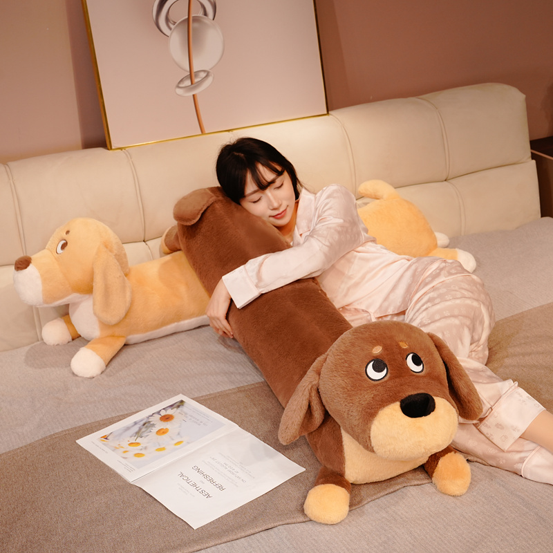 80cm New Huggable Dachshund Pl - Bolster Pillow Long recension och pris