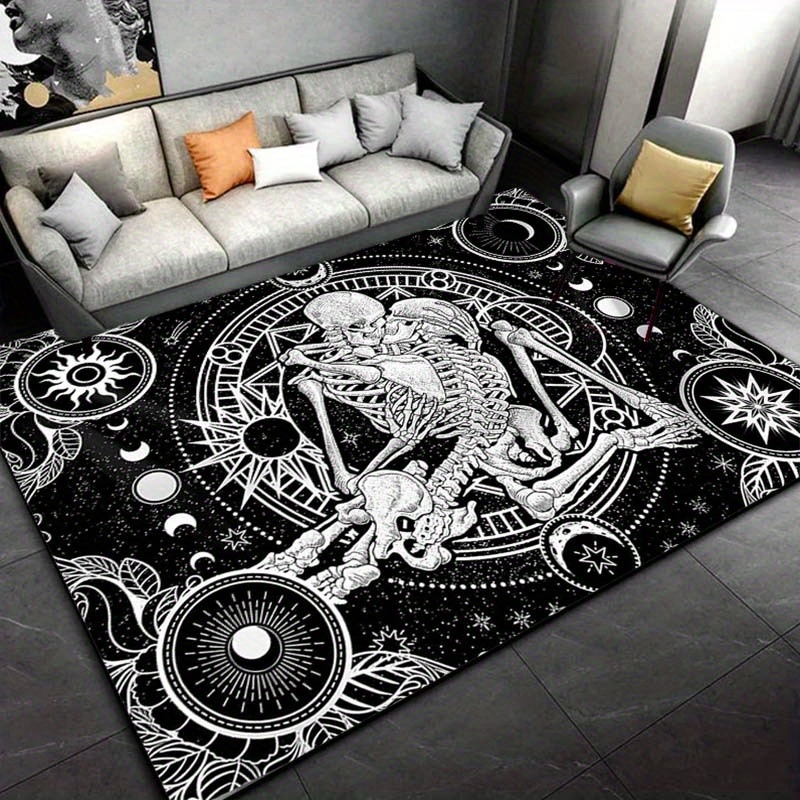 Elegant Skeleton Dance Rug - G - Home Textiles Design recension och pris