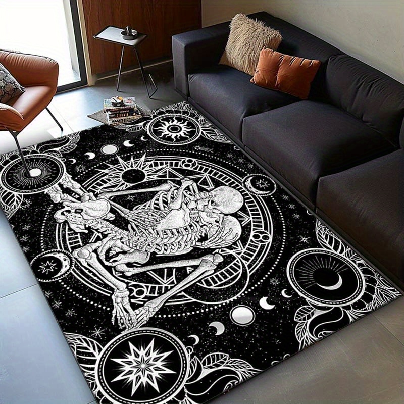 Elegant Skeleton Dance Rug - G - Home Textiles Design recension och pris