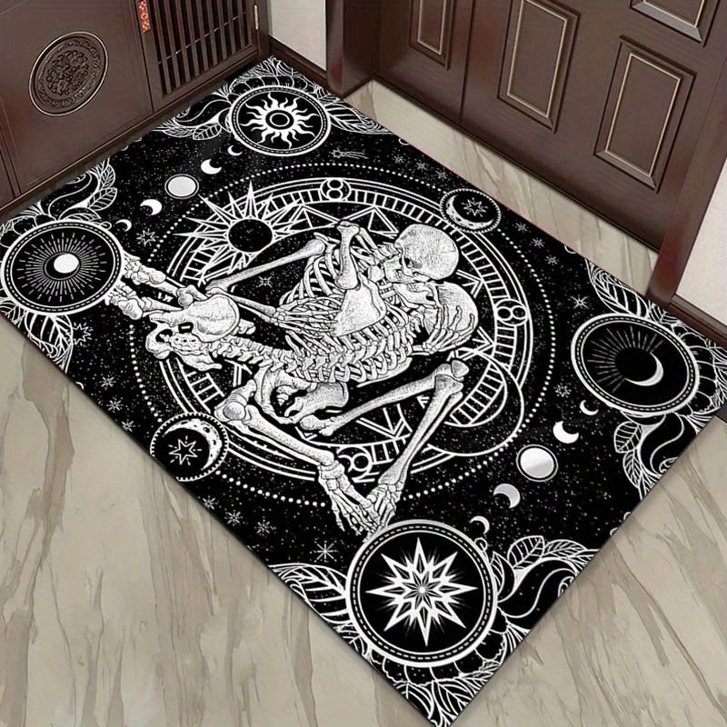 Elegant Skeleton Dance Rug - G - Home Textiles Design recension och pris