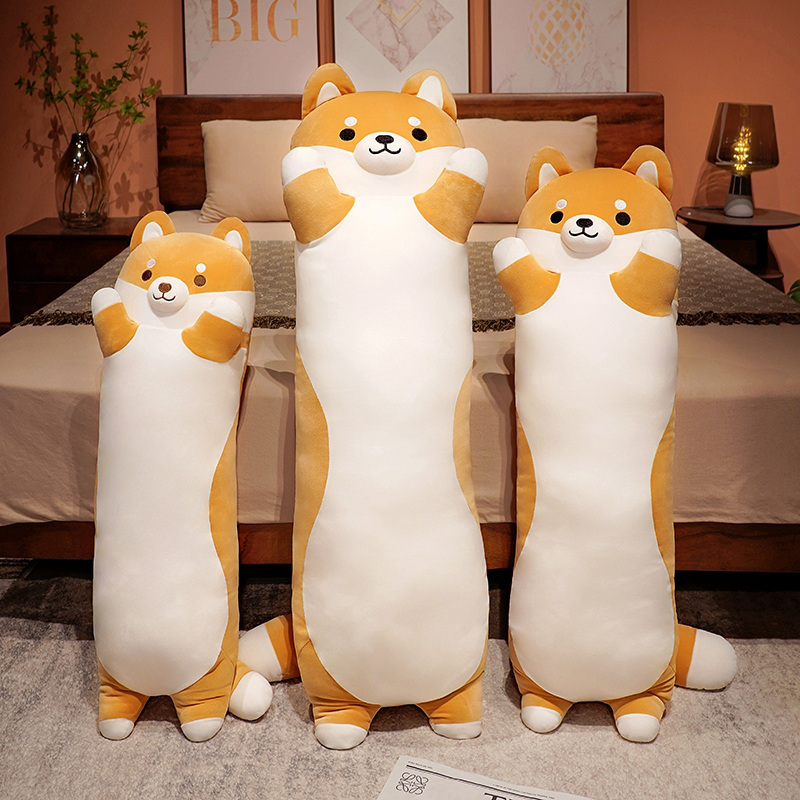 130cm Giant Long Shiba Inu Dog - Bolster Pillow Long recension och pris