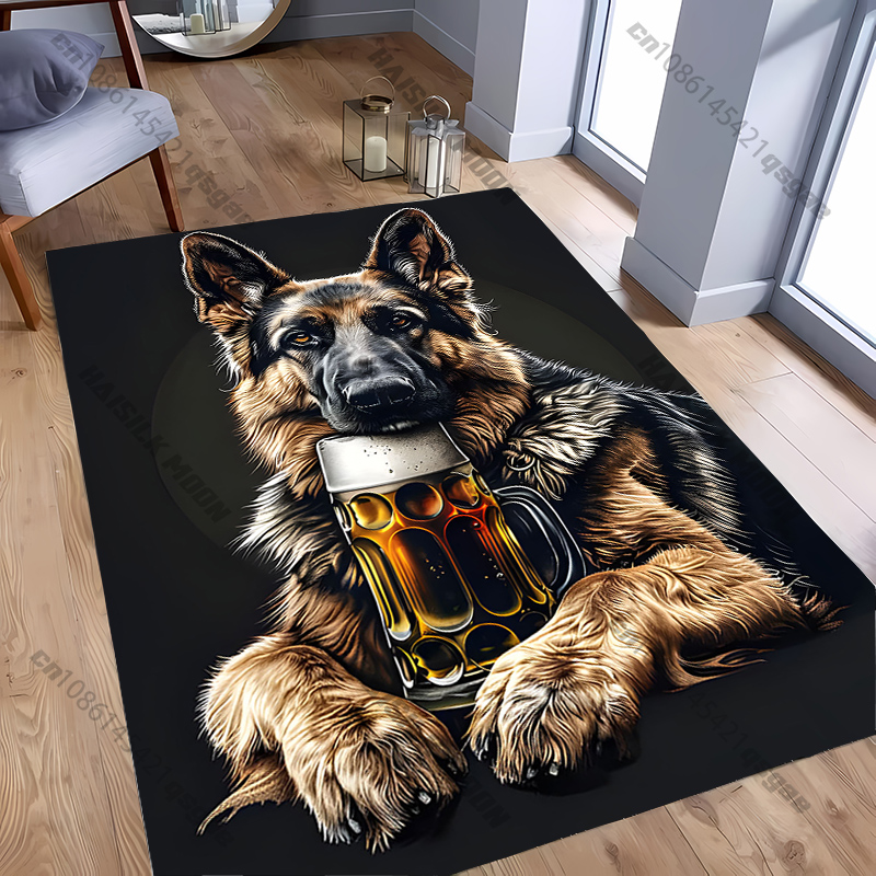 Dog-Themed Decorative Carpet D - Home Textiles Design recension och pris