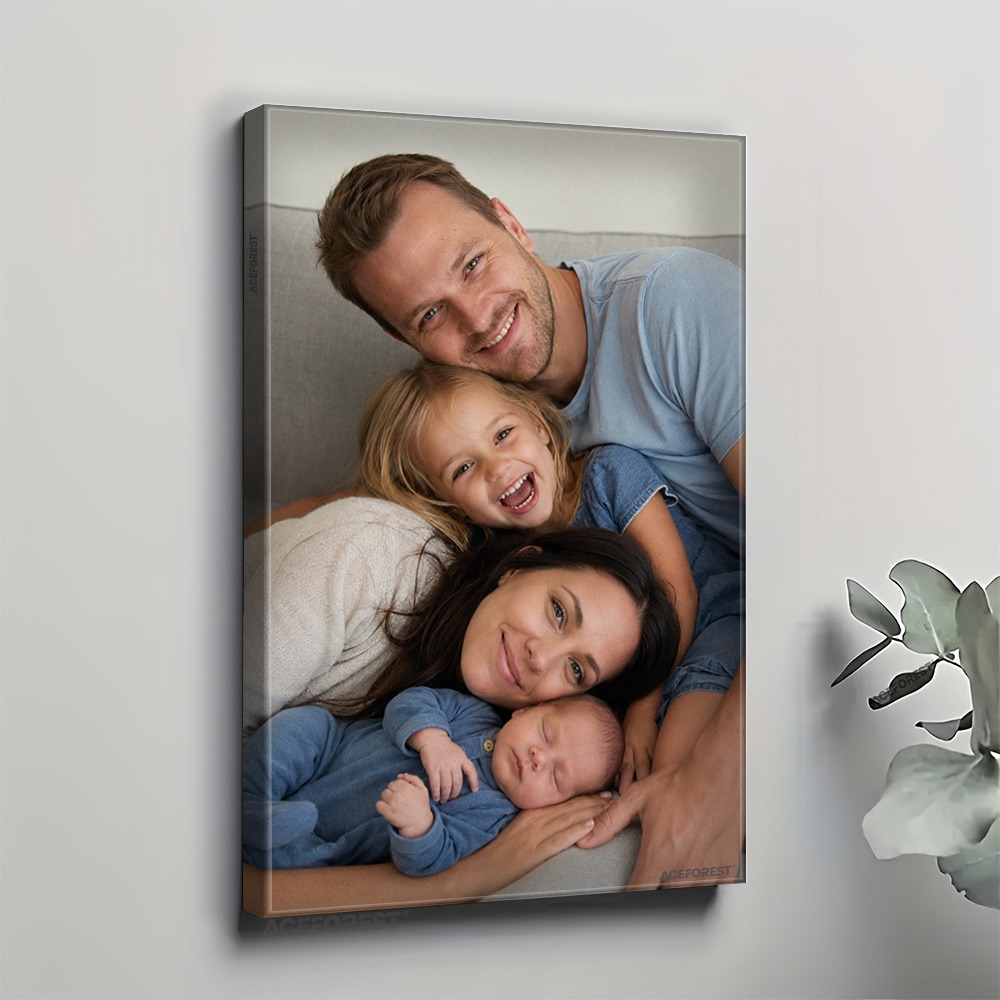 2D Personalized Photo Canvas W - Home Textiles recension och pris
